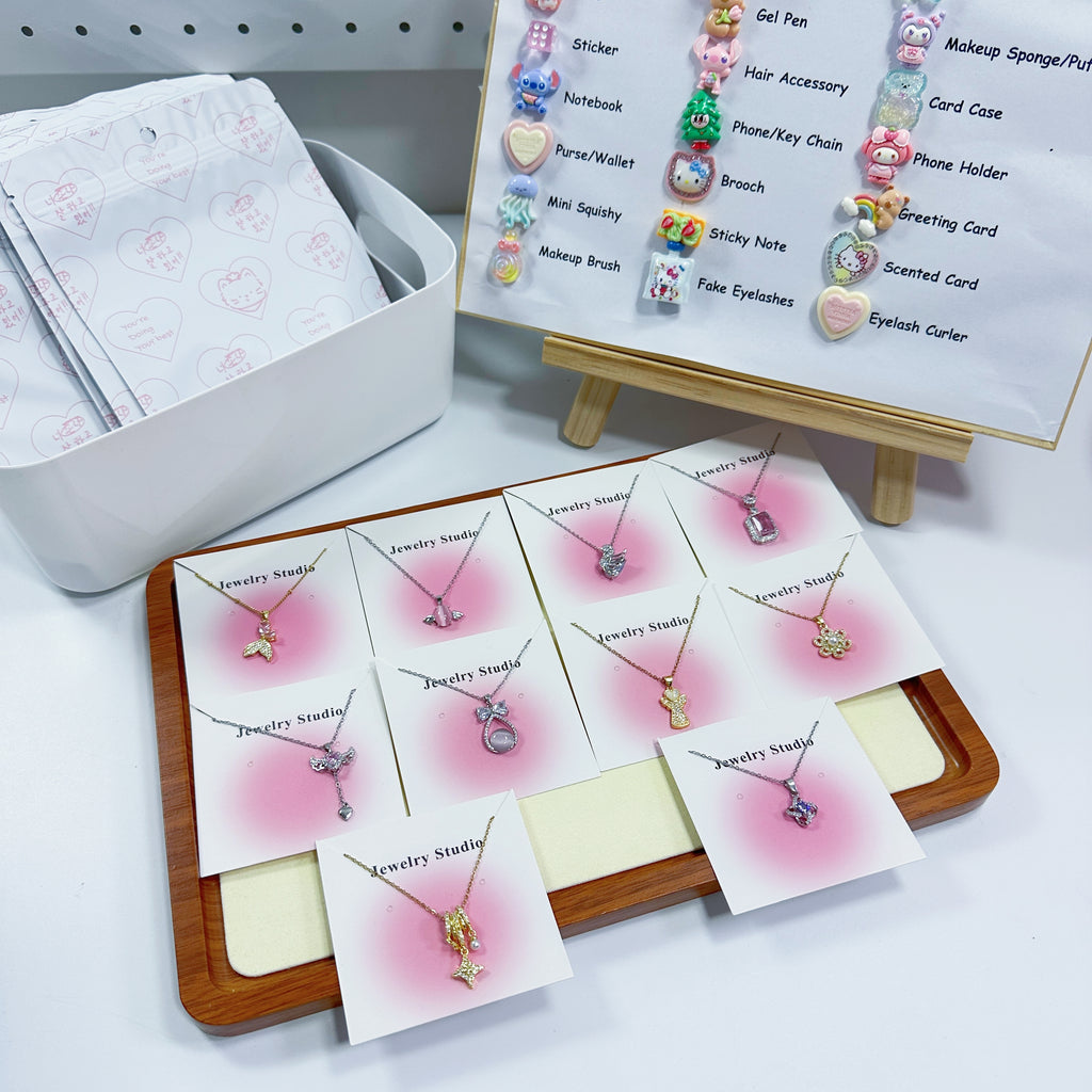 Fashion Necklace Mystery Scoop Lucky Bag ( Necklace + Mystery Accessories )