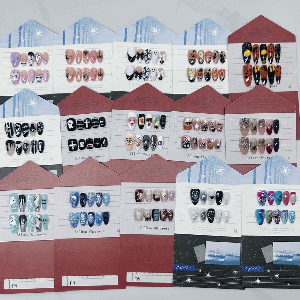 Halloween Envelope Press On Nails Scoops Flash Sale!!!