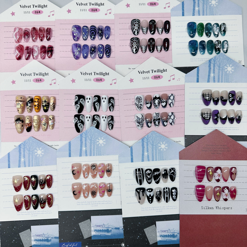 Halloween Envelope Press On Nails Scoops Flash Sale!!!