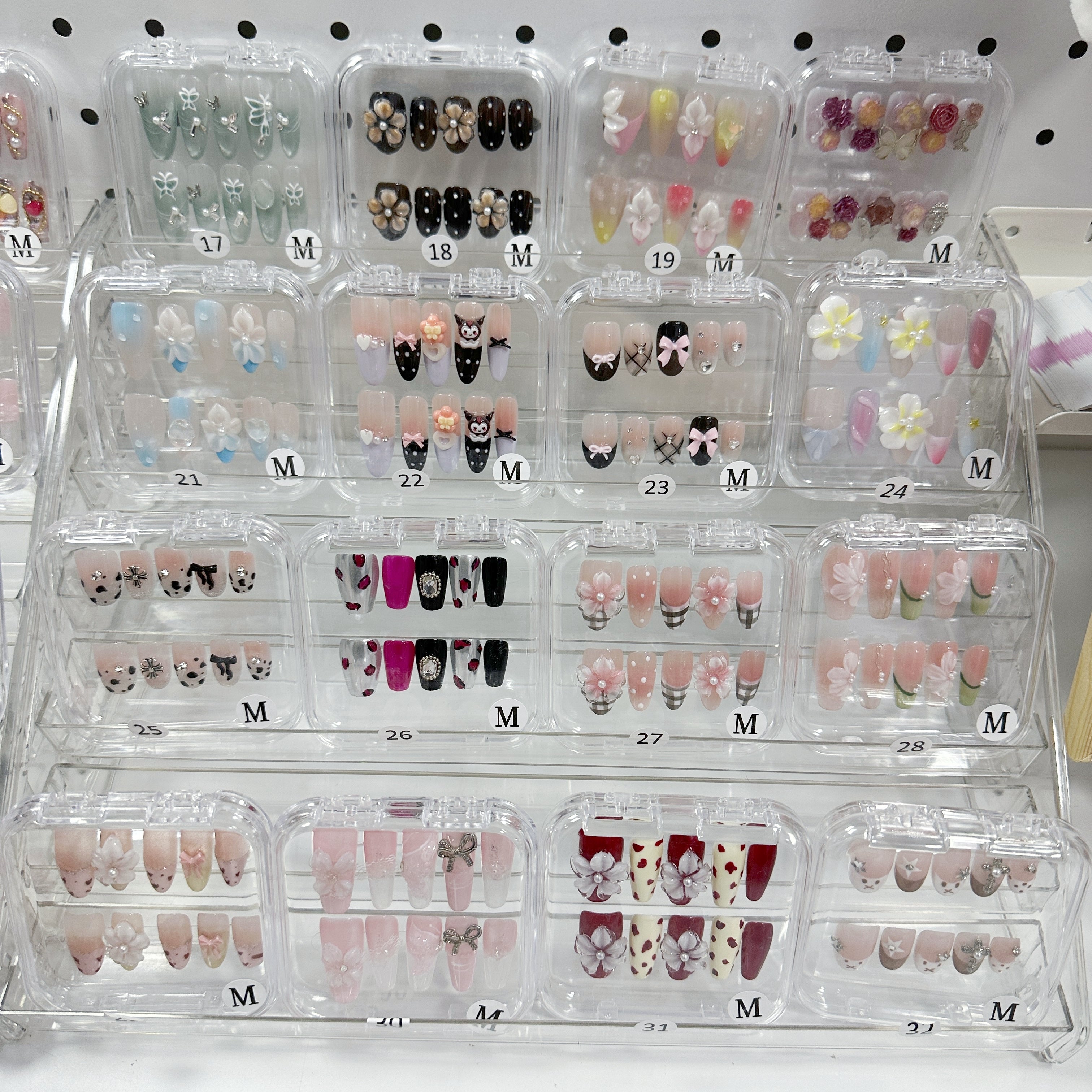 【GOLD LUCKY BALL】Luxury Handmade Press On Nails 10pcs/set