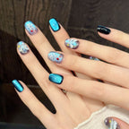 [Miss Pink Ballet]   (Handmade press on nails)  Short/Squoval Nails 10pcs/set
