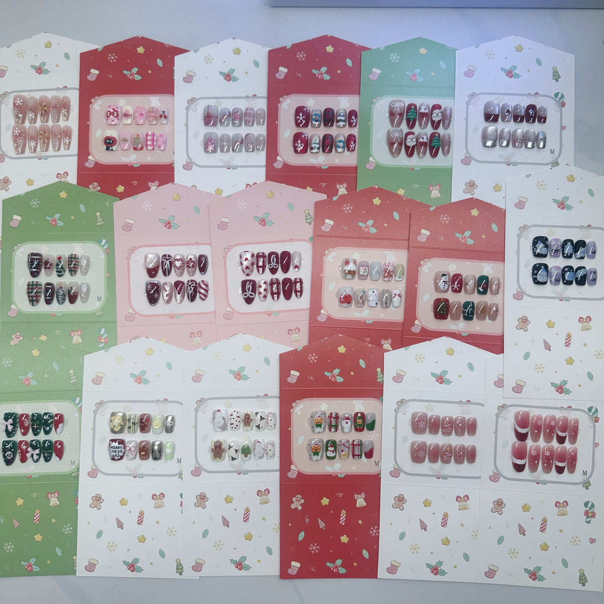 Christmas Envelope Press On Nails Scoops Flash Sale!!!