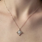 Minimalist Flower Necklace Premium Niche Designer Chain Light Titanium Gold Plated Bracelet Fashion Jewelry