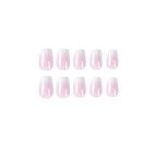 [Modern Pink Blooming]  Short/Squoval Nails    press on nails   24pcs/set