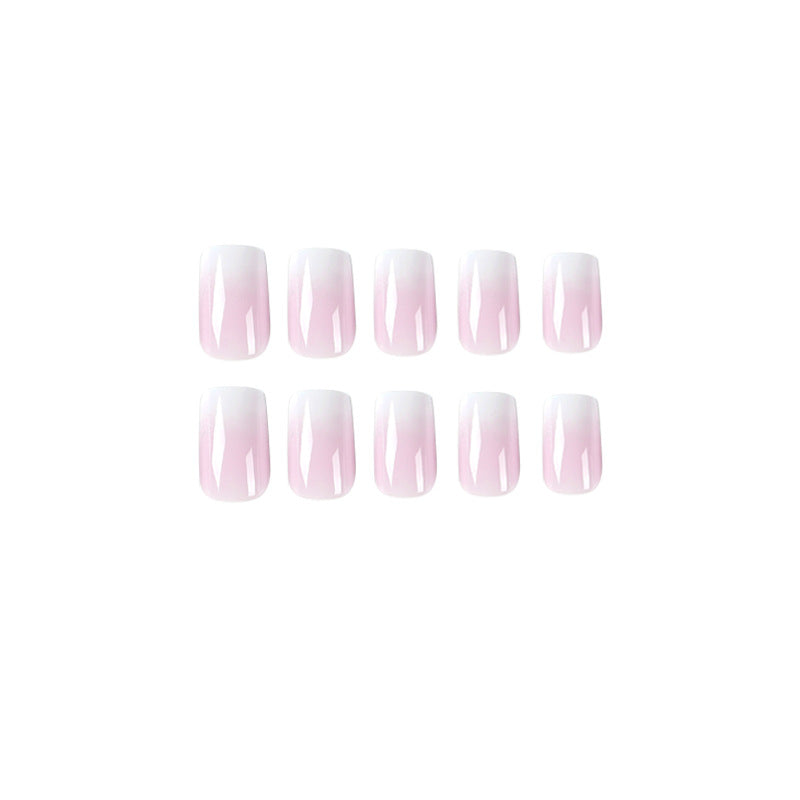 [Modern Pink Blooming]  Short/Squoval Nails    press on nails   24pcs/set