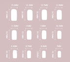[Modern Pink Blooming]  Short/Squoval Nails    press on nails   24pcs/set