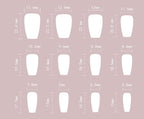 [3D Pink Bowknot]   Medium/Ballerina Nails    press on nails   24pcs/set