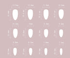 [3D Pink Butterfly]   Medium/Almond Nails    press on nails   24pcs/set