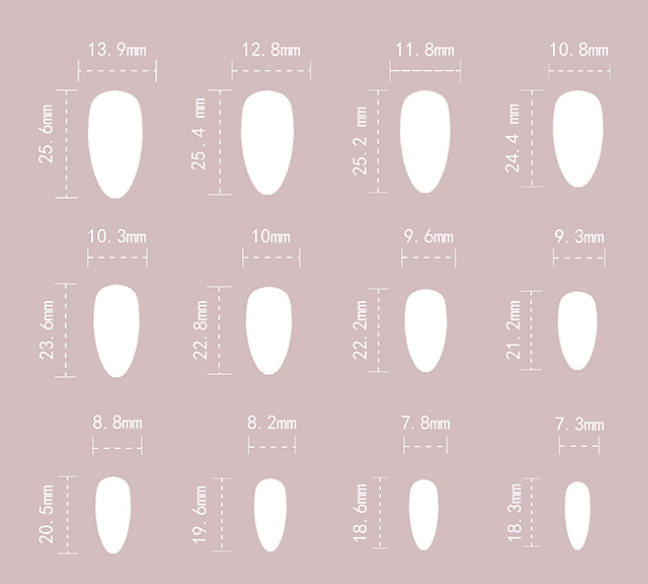 [Moderm 3D Sliver]   Medium/Almond Nails    press on nails   24pcs/set
