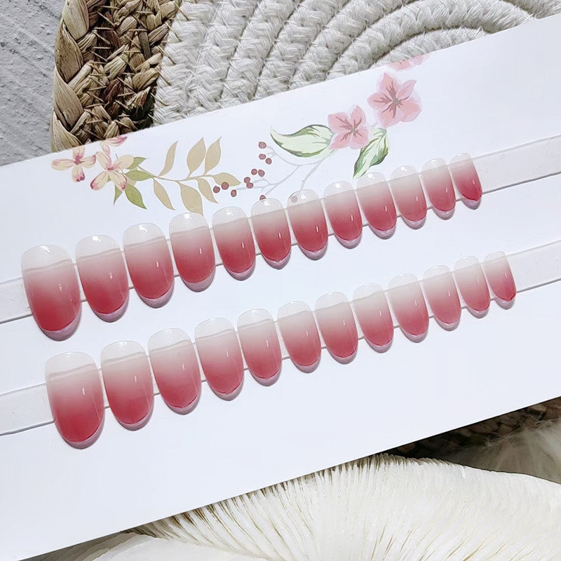 [Moderm Pink]   Short/Almond press on nails  24pcs/set