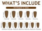 [Miss Diamond]   Medium/Almond Nails   press on nails   24pcs/set