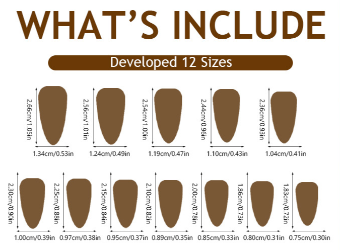 [Miss Diamond]   Medium/Almond Nails   press on nails   24pcs/set