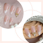 [Elegant Princess]   Medium/Almond Nails   press on nails   24pcs/set