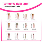 [Luxury Golden]   Long/Coffin Nails    press on nails   24pcs/set