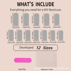 [Luxury Ruby]  Long/Coffin Nails   press on nails   24pcs/set