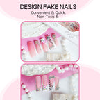 [Sparking Cat]  Long/Coffin Nails   press on nails   24pcs/set