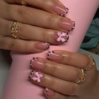 [Miss Bowknot]  Short/Square Nails   press on nails   24pcs/set
