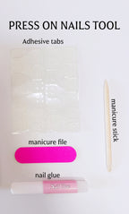 Christmas【Press On Nails Scoops Lucky Bag】Press on Nails 10pcs/set + Mystery Accessories