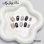 [Cute Pig]   Short/Squoval  press on nails   10pcs/set