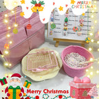 Christmas【Press On Nails Scoops Lucky Bag】Press on Nails 10pcs/set + Mystery Accessories